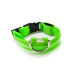 Rechargeable LED dog collar.